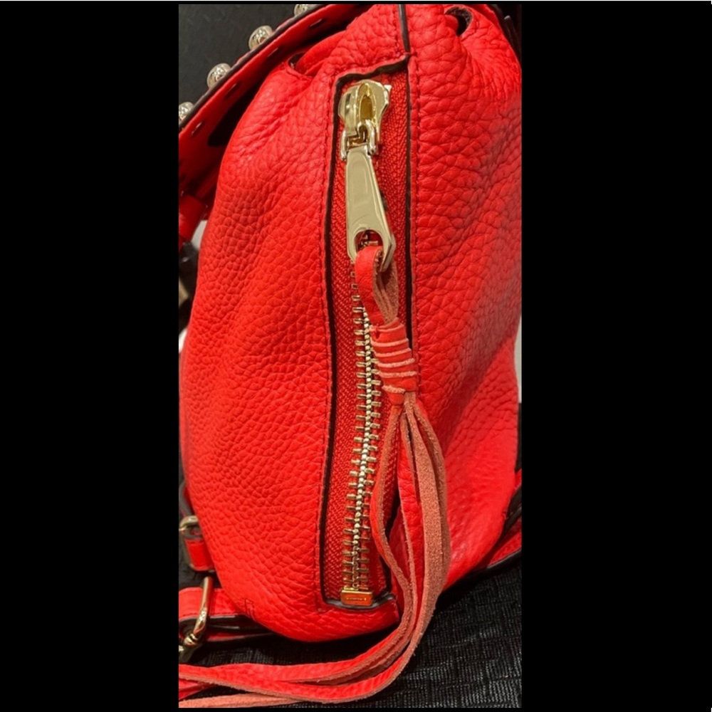 “LIKE NEW” REBECCA MINKOFF BACKPACK (POPPY RED) - Picture 4 of 9